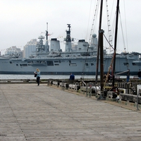 HMS ARK ROYAL (R07) British Aircraft Carrier