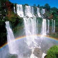 the rainbow and the waterfall