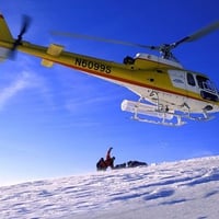 Heli Boarding Juneau Ice Field Alaska