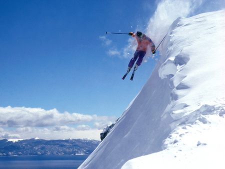 Untitled Wallpaper - california, lake tahoe, alpine meadows, side drop