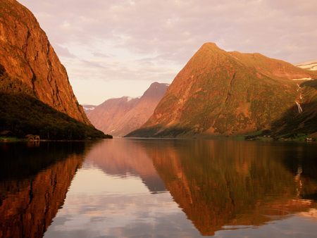 Untitled Wallpaper - lake jostler, scandinavia, norway, reflection