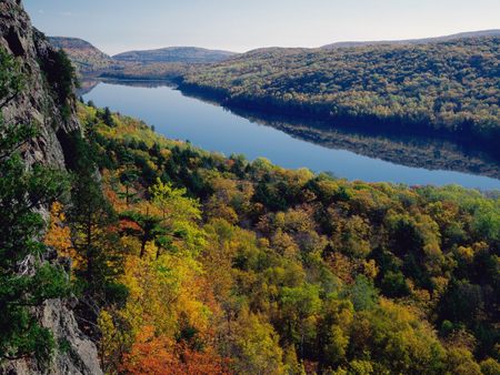 Untitled Wallpaper - porcupine mountains, lake of the clouds, michigan