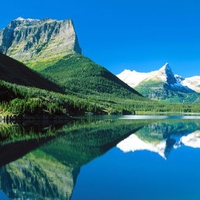 Mountain Mirrored, St. Mary Lake