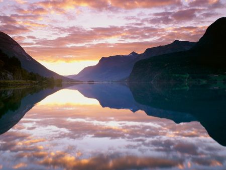 Untitled Wallpaper - norway, strynsvatnet