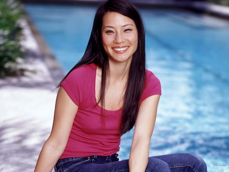 Untitled Wallpaper - smile, lucy liu