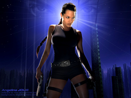 Untitled Wallpaper - angelina jolie, tomb raider, i love anjelina