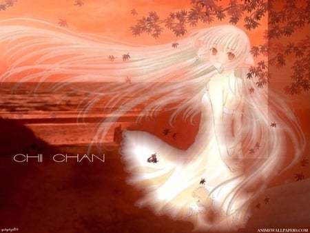 Untitled Wallpaper - chii chan, chobits