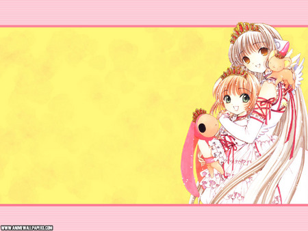 Untitled Wallpaper - chobits, pink