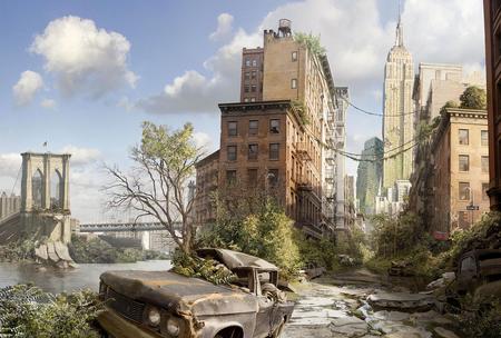 Unknown Future - new york, apocalypse, future, sf, fantasy