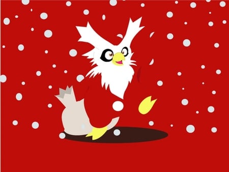 Delibird In The Snow - delibird