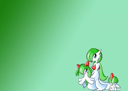 Gardevoir, Kirlia and Ralts