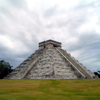 The Pyramid of Kukulkan Chichen Itza, Mexico