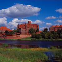 Teutonic Knights Castle--Poland--