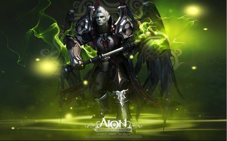 Aion the Tower of Eternity (WDS) - aion, the tower of eternity, wds, weapon, knight, armor, widescreen