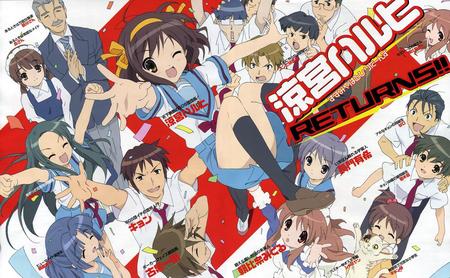 The Melancholy of Haruhi Suzumiya - the melancholy of haruhi suzumiya, characters