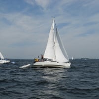 SAILING LAKE CHAMPLAIN WITH  THE BROS