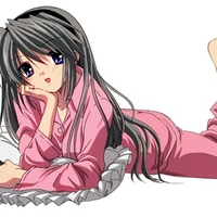 clannad-pyjamas-sakagami_tomoyo-white