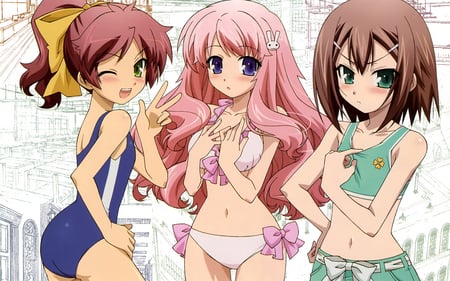 Sexy Bikini Anime - girl, cute, anime, sexy