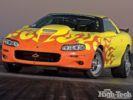 Flames - 2001, gm, chevy, camaro