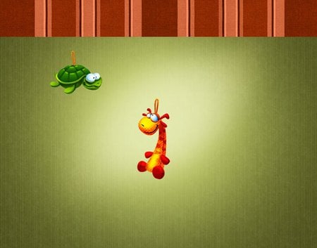 Turtle and giraffe - funny, turtle, giraffe, animals