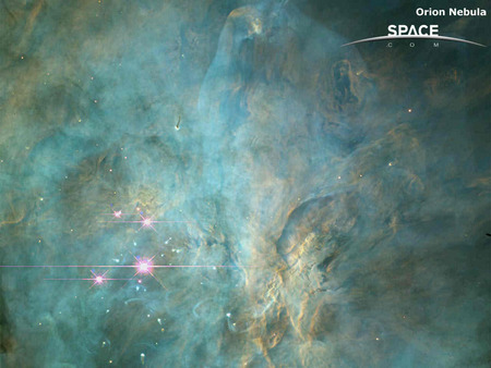 Frost Nebula - frost nebula, nebula, blue stars, frost stars