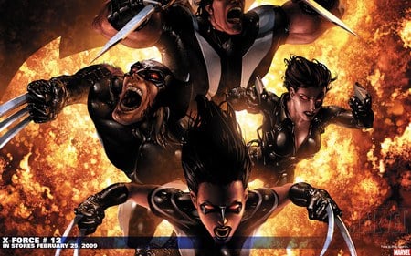 X-Force - marvel, comic, force, x