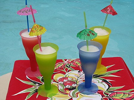 Let's Party! - fun, drinks, pina coladas, summer, pool