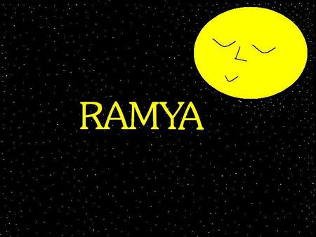 For My Friend Ramya - moon, black, yellow, night, stars