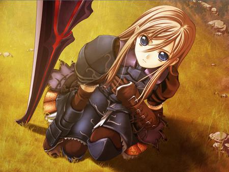 Katima - game, anime, katima, girl, sword