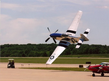 Crazy Horse - mustang, crazy, flight, low, p51