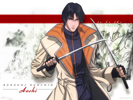 Download Samurai X Kenshin And Aoshi Wallpaper