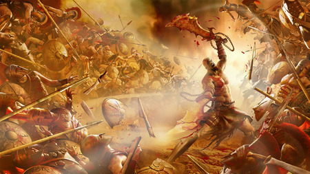 God Of War army - war, god, of, army