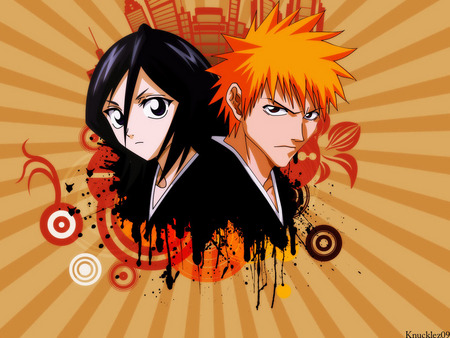 two kinds - anime, rukia, bleach, ichigo, couple