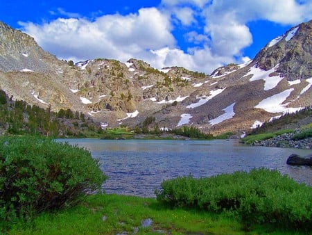 Beautiful Lake - picture, beautiful, lake, mountains, cool