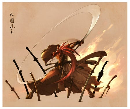 Guilty Gear - baiken, girl, guilty gear, anime, sword