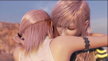 Sarah and Lightning - ffxiii, sarah, lightning, final fantasy, ff xiii