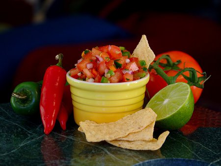 Salsa Mexicana - food, salsa, mexico, photography