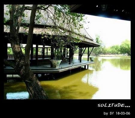 Ancient City - relax, lakes, shades, cool