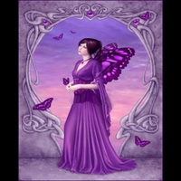 PURPLE BUTTERFLY FAIRY