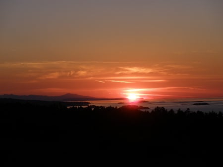 Sunset July 8th,2010 - oceans, sunsets, nature, summer