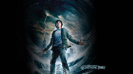 Percy Jackson - myth, percy jackson, water, lightning thief