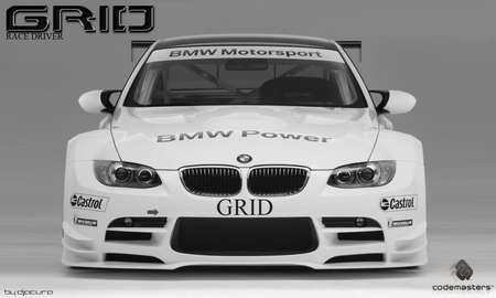 White Car.... - grid, car, video game, racing, game, hd