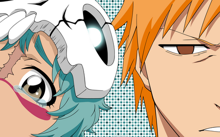 Nelliel & Ichigo - nelliel, bleach, vizard, espada, ichigo, anime