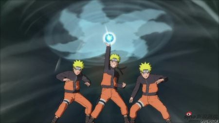 Wind Style Rasen Shuriken  - ninja, naruto, ulltimate, storm