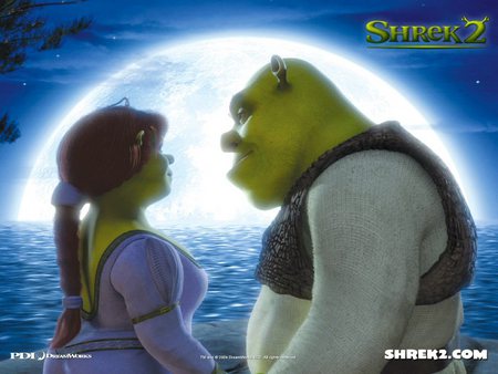 FionaEtShrek - shrek, movie, fiona, ogre