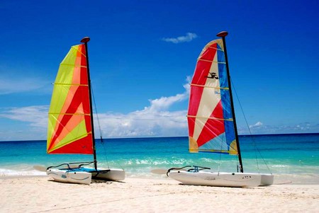 Boats at Beach - boats, colors, picture, beach