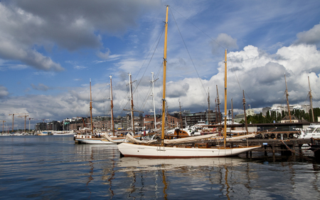 Oslo Bay Marina - boats, marina, sailships, norway, bay