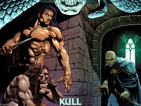 Kull - warrior, creature, fantasy, kull