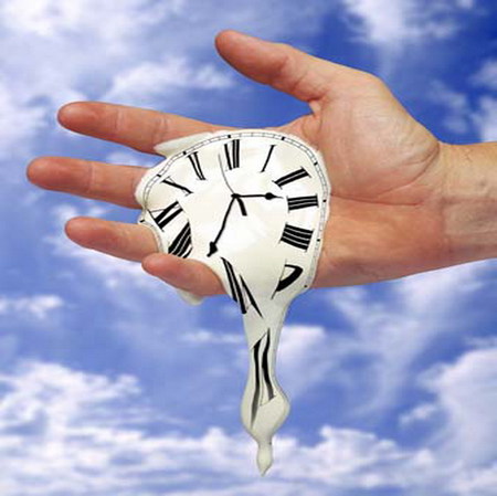 Dali time - hand, time, clock, dali, sky