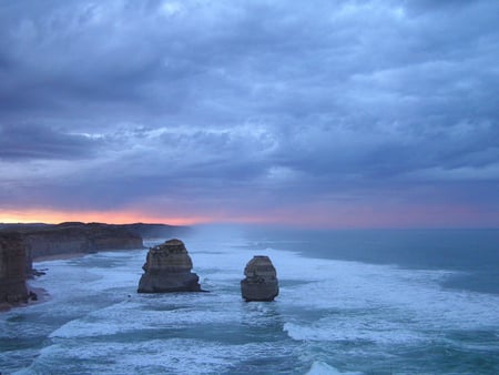 Australian Shore - nature, beach, ocean, sky, australia